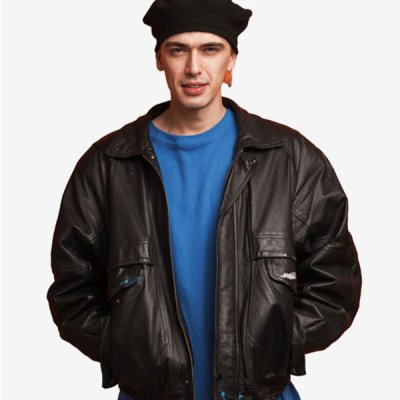 Leather Rockerman Jacket